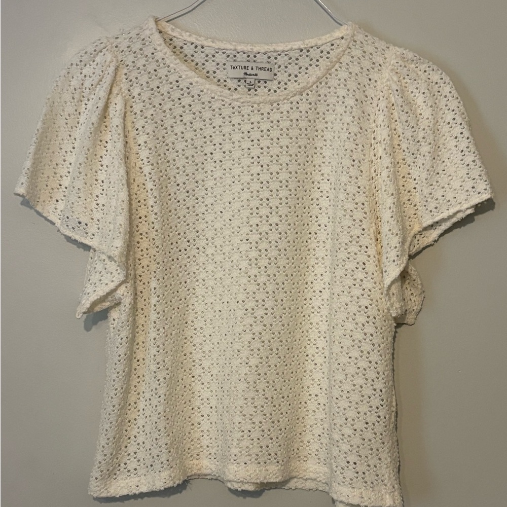 Madewell Cream Women's Top